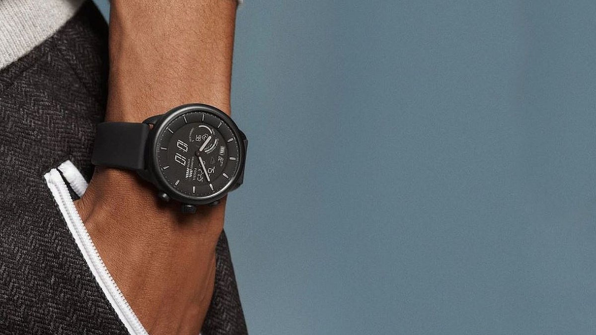 The Fossil Gen 6 Hybrid Wellness Edition and its e-ink display will keep you going for up to two weeks