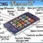 Funny infographic of the iPhone 5's capabilities