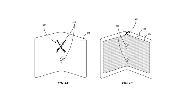 Apple secures a patent for crack-resistant foldable display