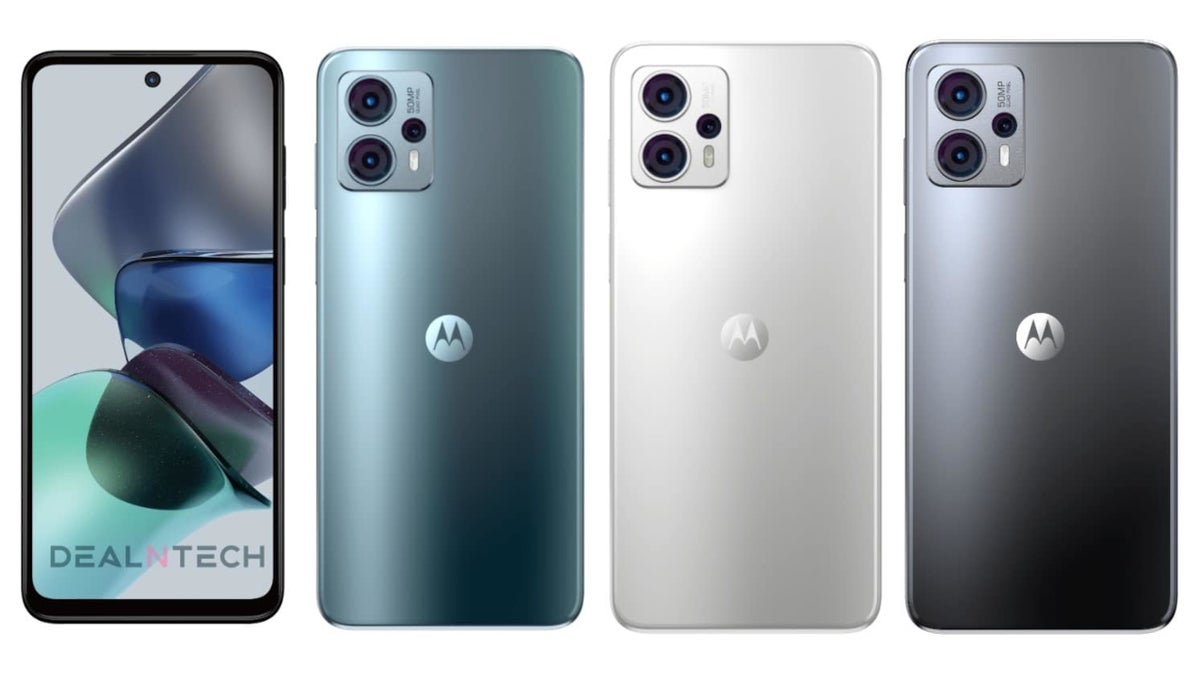 Here is Motorola’s unannounced Moto G23 in all its glory