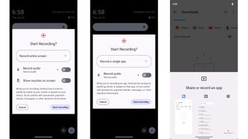 Google might soon improve on Android 13's built-in screen recorder