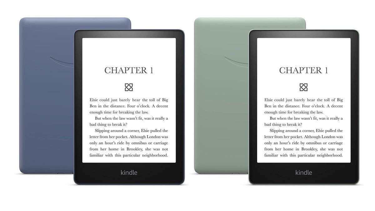 Amazon’s 2021 Kindle Paperwhite is on sale at a cool discount in two new colors