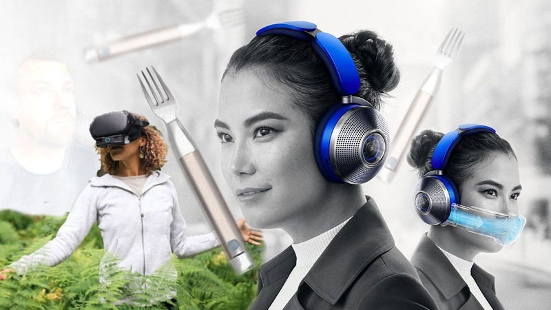 Smart forks, air-purifying headphones and smell-enabled VR sets are the latest in Weird Tech