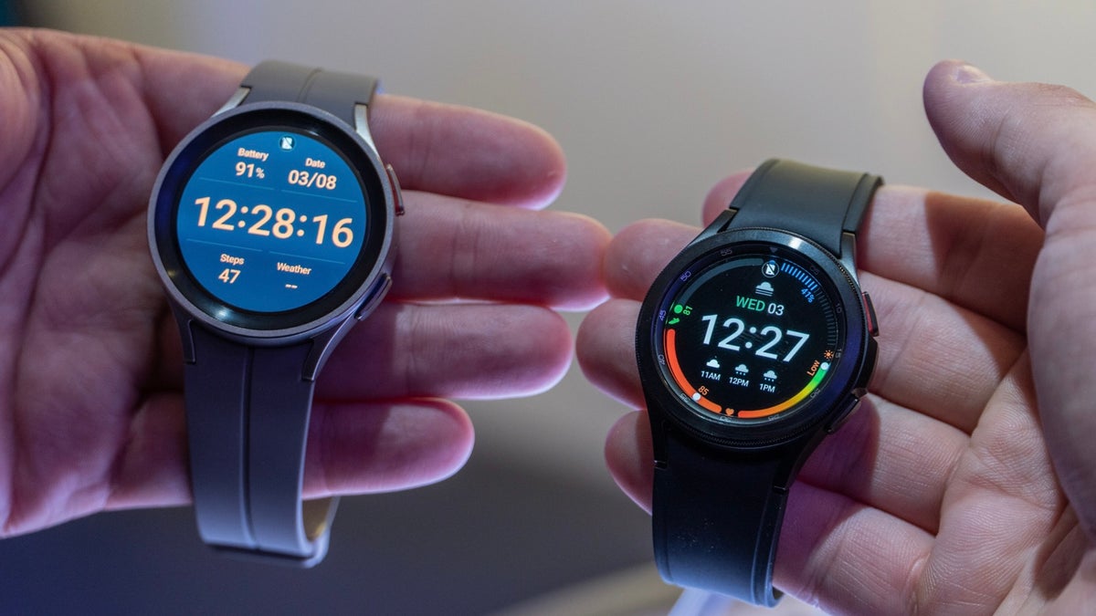 A patent showcases future Samsung smartwatch... with built-in projector