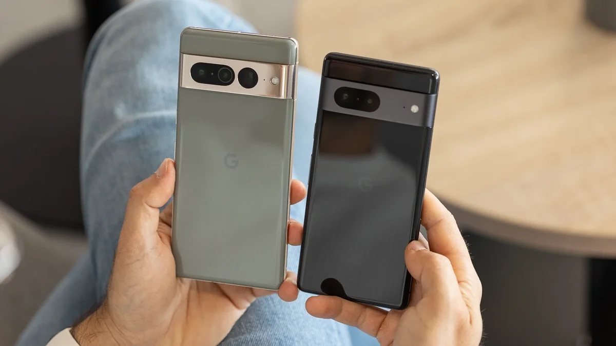 The latest 5G standard is not supported by the Pixel 7 line