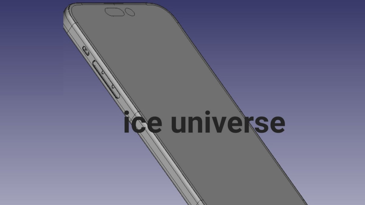 Gemunkelte Abmessungen zeigen das iPhone 15 Pro Max (auch bekannt als Ultra) mit kleinerem Platzbedarf und Kamerakerbe