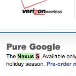 Nexus S for T-Mobile briefly appeared on Best Buy's web site