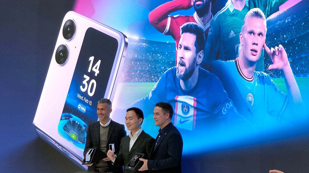 OPPO Globally Launched Its New Find N2 Flip, Official Smartphone of the  UEFA Champions League