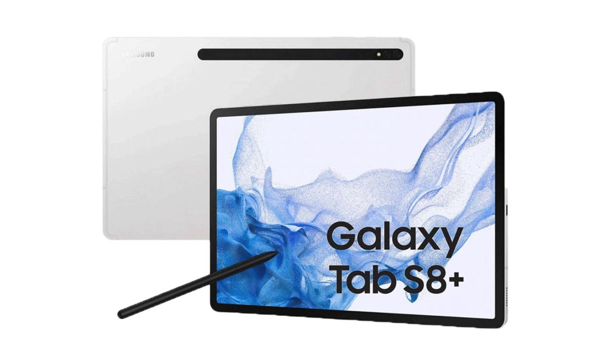 SAMSUNG Galaxy Tab S8+, 12.4 Tablet 128GB (Wi-Fi), S Pen Included
