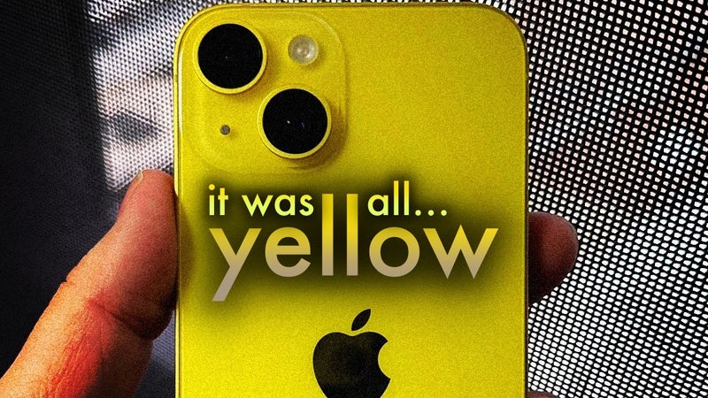 The new yellow iPhone 14 is the worst purchase you could make right now (Apple's mind games)