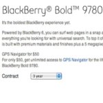 Bell customers can now get a crack at the available BlackBerry Bold 9780