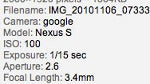 Test pictures from Samsung Nexus S found online