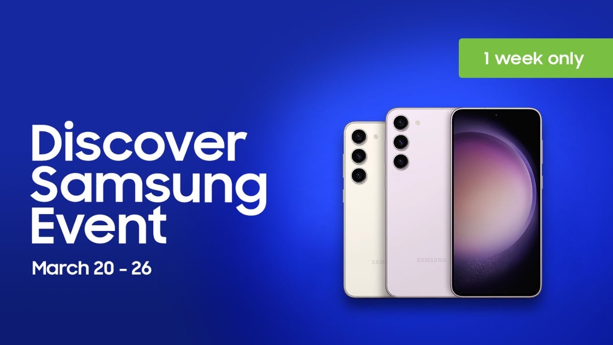 Discover Samsung event is back with discounts on the S23, Tab S8, and more