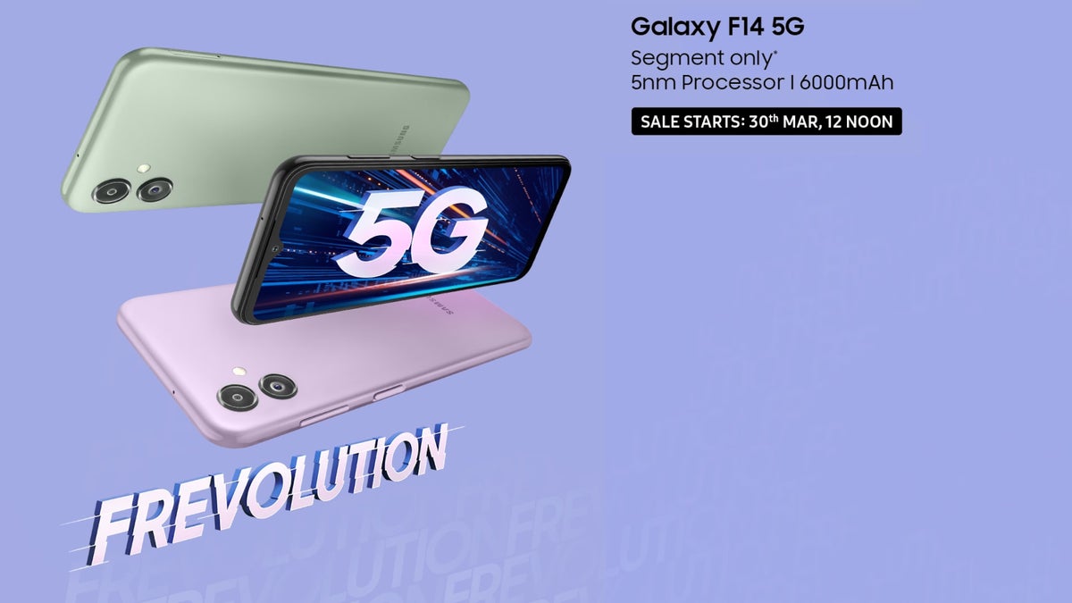 Samsung Galaxy F14 announced with massive battery, 5G support