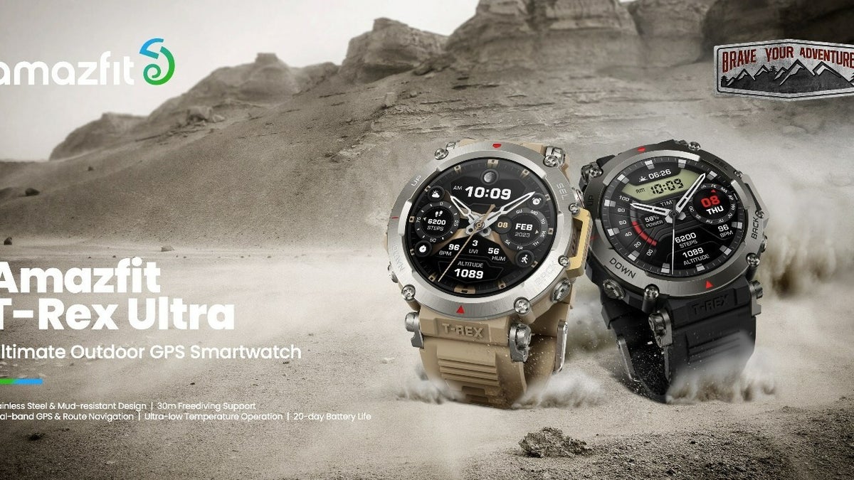 Meet the T-Rex Ultra, Amazfit’s latest smartwatch for people with an active lifestyle
