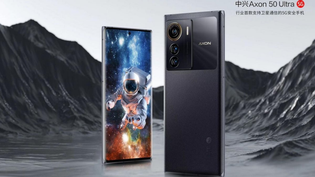 ZTE Axon 50 Ultra unveiled with satellite messaging and hefty battery