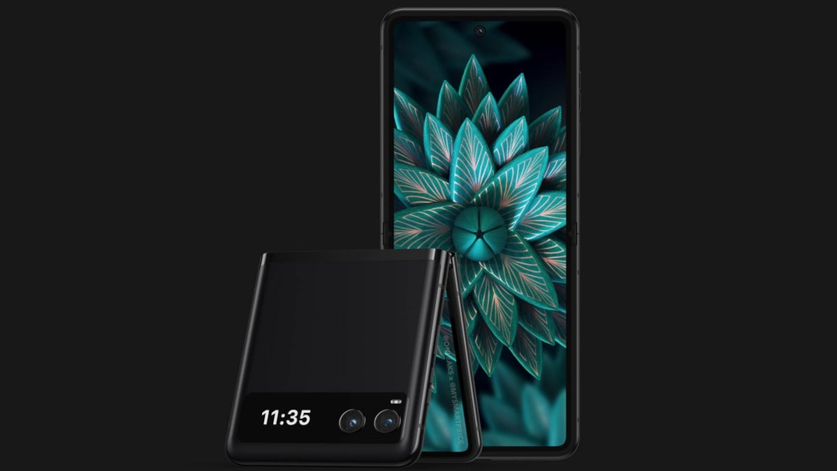Renders reveal lower-priced version of the clamshell Motorola Razr