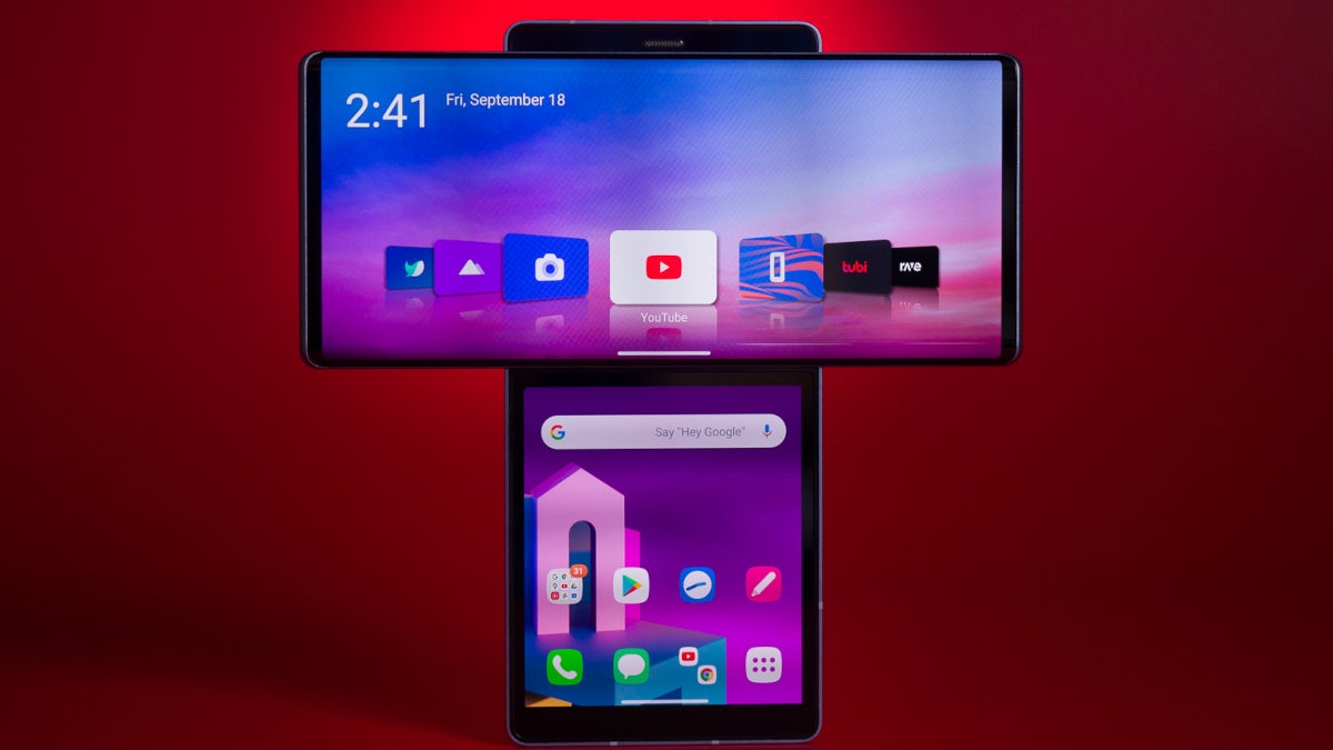 Android 13 starts rolling out for 2020's LG Wing; it's the last system update for LG's last smartphone