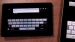 First look at the BlackBerry PlayBook browser against the iPad