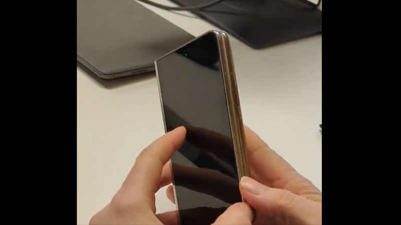 Leaked Pixel Fold hands-on video shows Google's first foldable phone up close