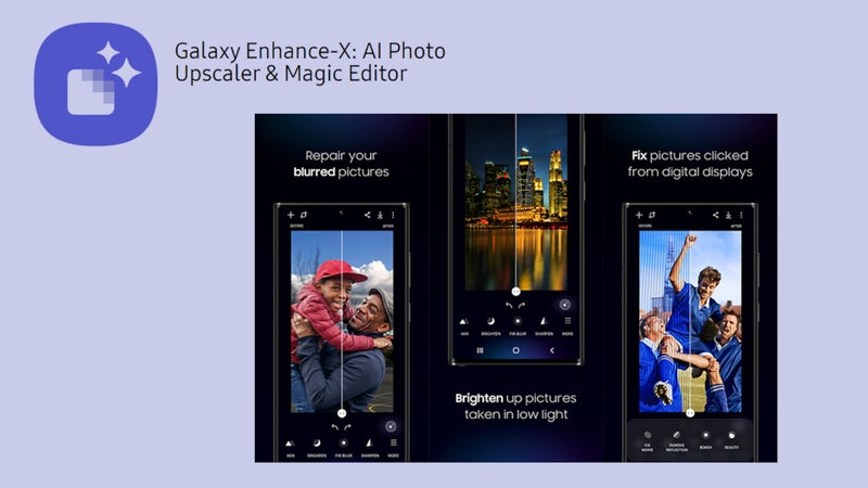 Samsung brings its AI-powered image editing app to the Galaxy S23 series