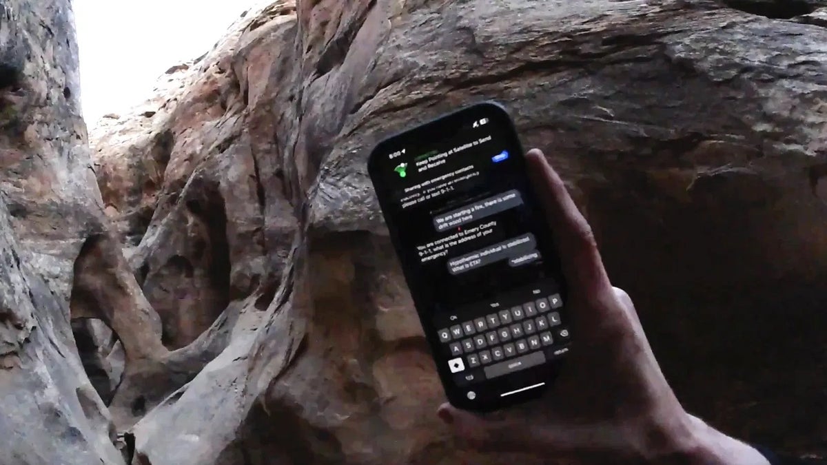 iPhone 14 saves three students from freezing to death in a Utah canyon