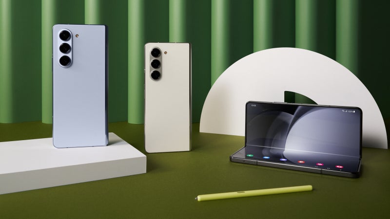Galaxy Z Fold 5 colors: all the official hues