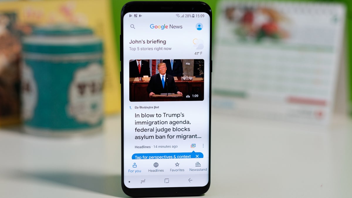 Google News smartphone app gets limited Material You makeover - PhoneArena