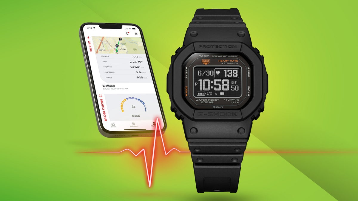 Casio announces new G-Shock hybrid smartwatch, the DWH5600