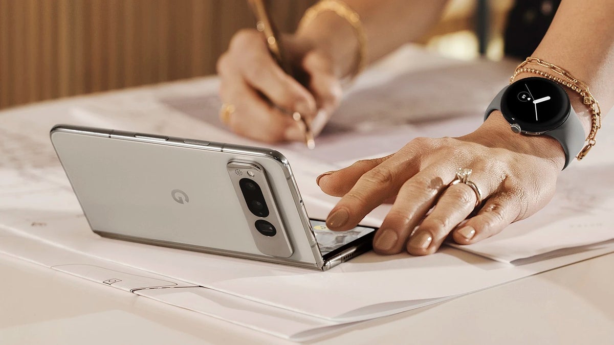 The Google Pixel Fold does not unfold completely, but don't be alarmed