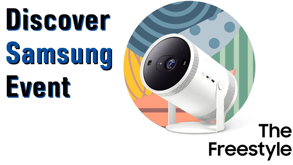 Samsung's Freestyle smart projector is on sale with a 25% off