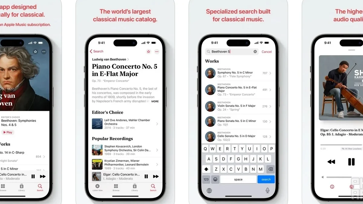 Apple Music Classical now available on android. (Sorry if repost