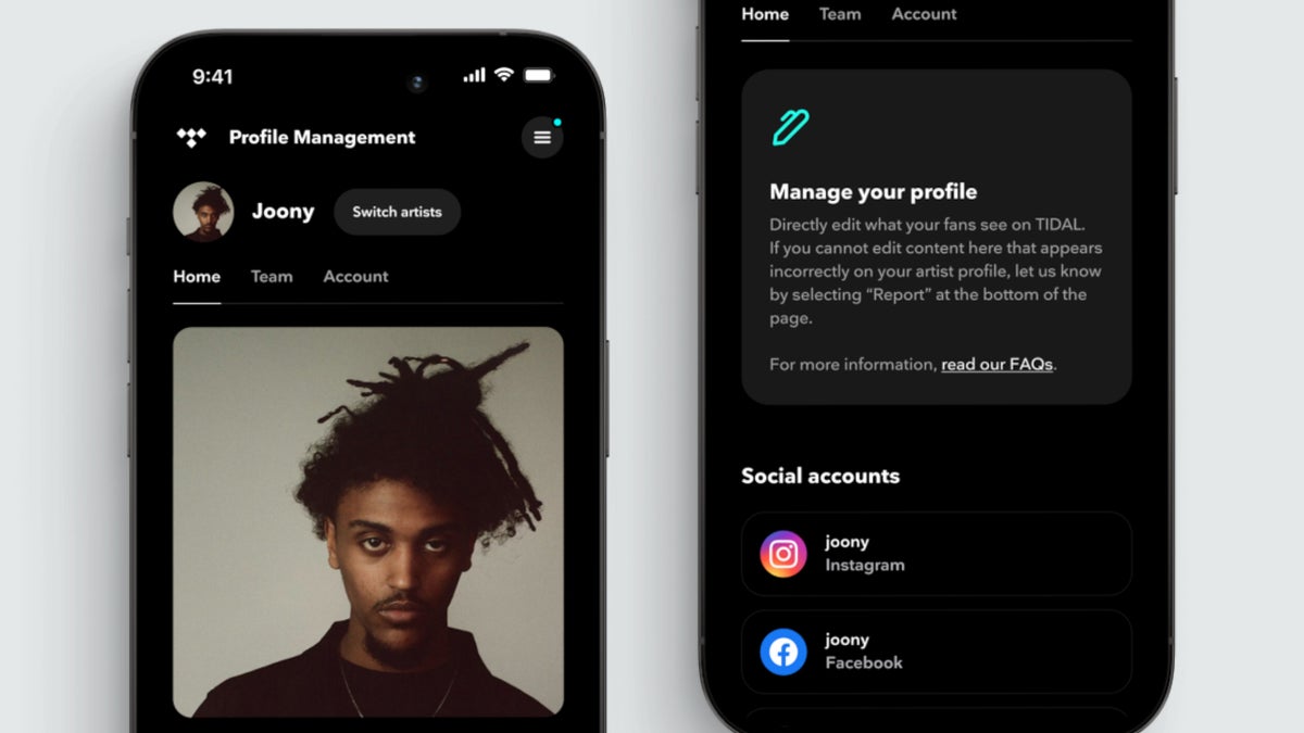 TIDAL launches new hub dedicated to artists - PhoneArena