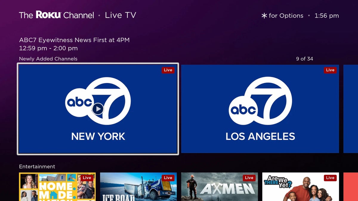 Best free tv hot sale apps for roku