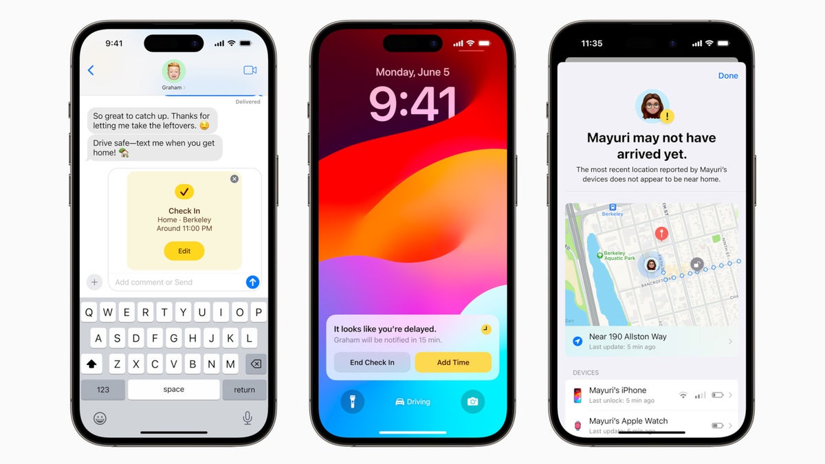 iOS 17’de Yeni Check In Özelliği: Eve Ulaştığında Mesaj At Gibi, Ama Daha Güçlü!