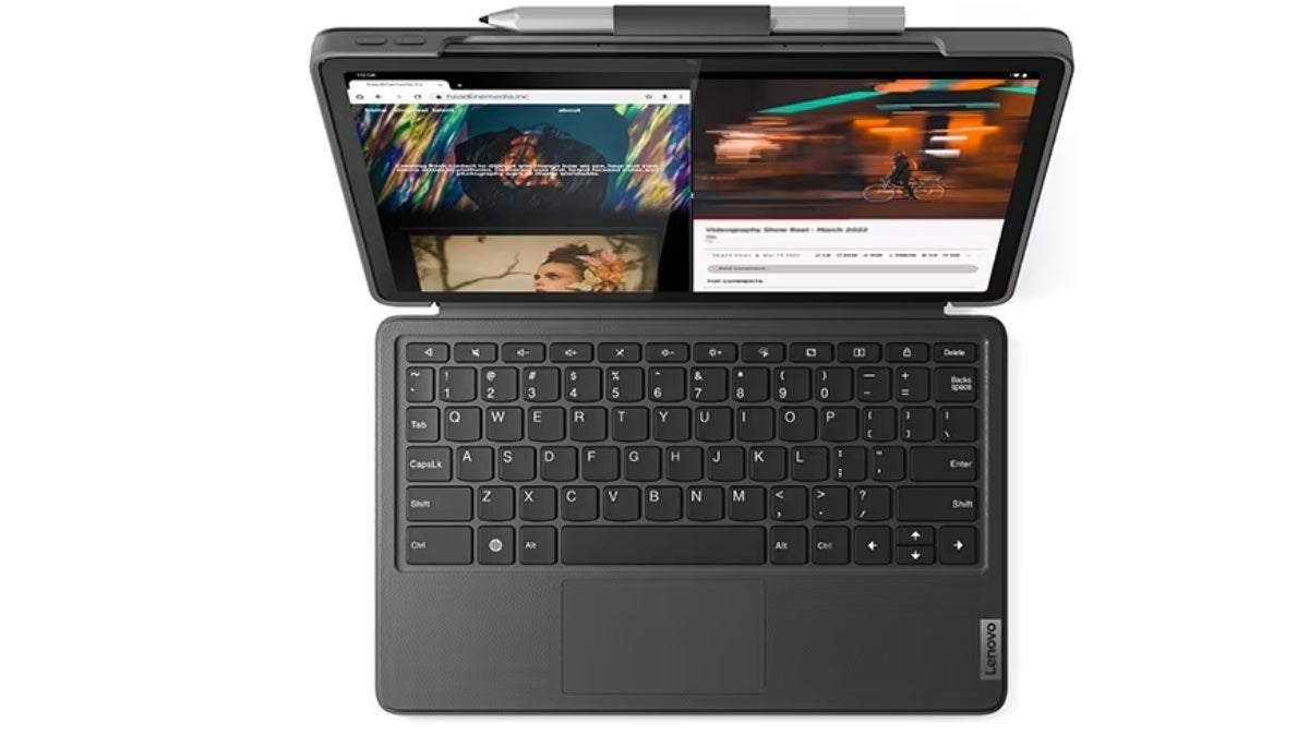 has a great mid-range Lenovo tablet on sale at an amazing price  (with keyboard and pen) - PhoneArena