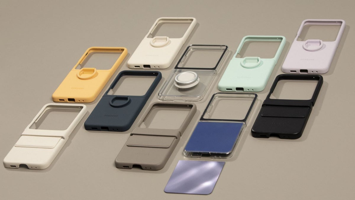 Galaxy Z Flip5 Clear Gadget Case