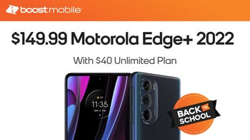 Get Motorola Edge+ (2022) for only $150 with Boost Mobile's Back To School!