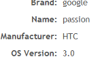 Testing of Gingerbread and Honeycomb OS spotted on AIR Benchmark website