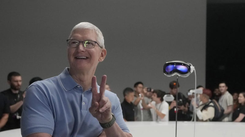 Tim Cook uses the Vision Pro so much that he is aiming to ensure it launches in early 2024
