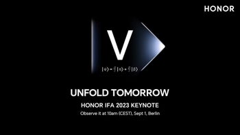 Honor’s foldable smartphone set for global release on September 1