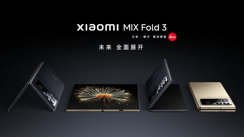 Xiaomi has just launched its latest foldable: the MIX Fold 3