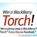 Enter RIM and AT&T contest to win two BlackBerry Torch 9800s every day until December 24th
