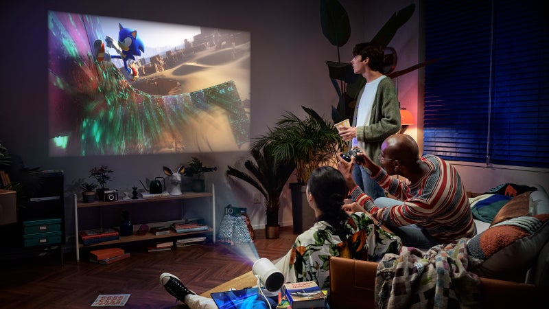 Samsung announces the world’s first portable projector with cloud gaming built-in