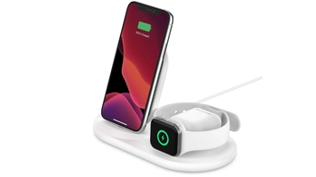 This Belkin 3-in-1 fast wireless charging stand is now available with a tempting discount on Amazon