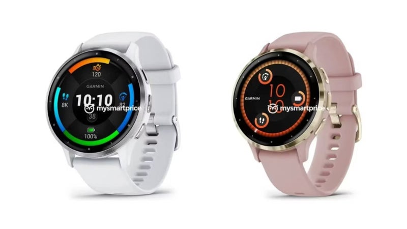 Garmin Venu 3 and Venu 3s leaked pictures leave nothing to the imagination