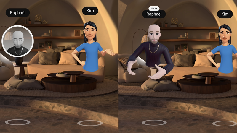 Meta Avatars take their first step: Beta users get virtual legs