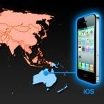 Which continent is in love with the iPhone?