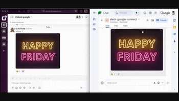 Google Chat starts testing messaging interoperability with Slack and Teams