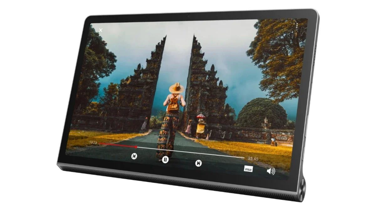 The entertainment Lenovo Yoga Tab 11 tablet is a real bang for